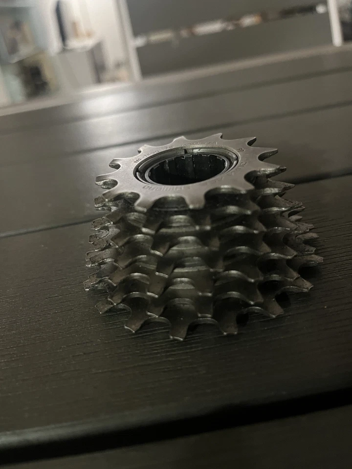 Shimano Dura Ace MF-7400 freewheel 7 speed 12/18t - Immagine 3 di 4