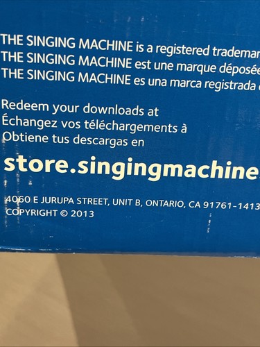 Singing Machine Classic Karaoke System SMG303BK Brand New in Original Box - Picture 8 of 12