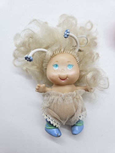 1985 LJN Blinkin Sparkle fairy Bug Doll With Her Pink Caterpillar Friend Slide - Picture 6 of 16