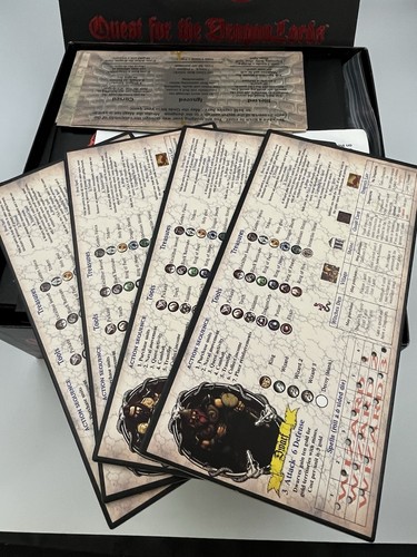 VTG QUEST FOR THE DRAGON LORDS The Ultimate Fantasy Adventure Game - 2002. - Picture 4 of 12