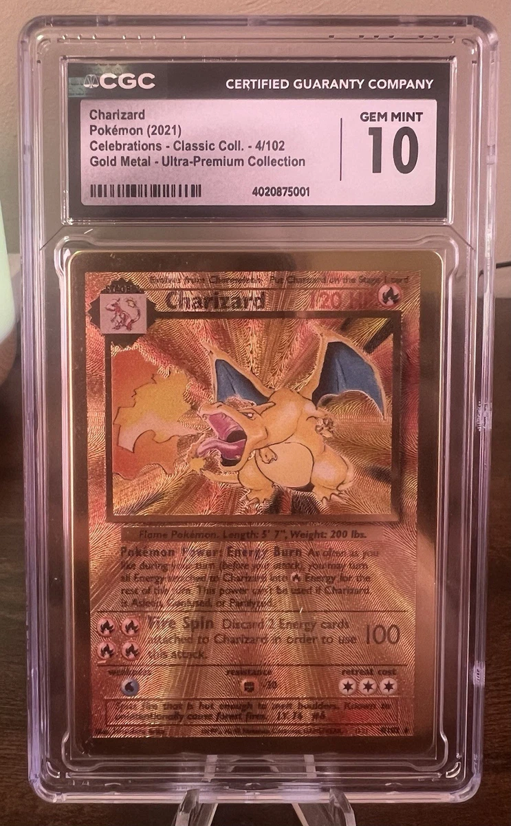 Pokémon TCG Metal Grade 10 Individual Trading Card Games for sale