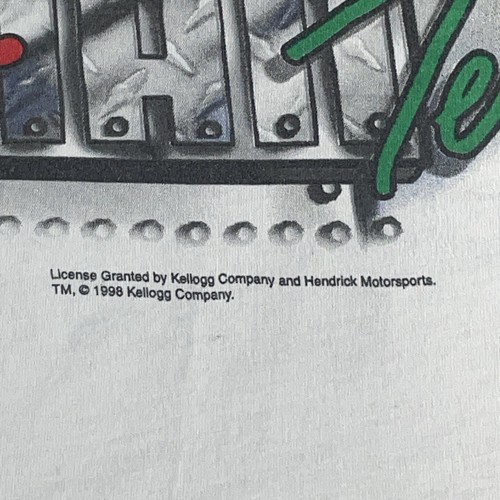 Authentic VINTAGE 1998 Terry Labonte 600 Consecutive Starts Tee Chase Authentics - Picture 11 of 12