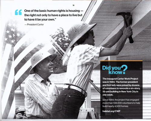 2026 Habitat for Humanity *50 YEARS* Together We Build The Future Wall Calendar - Picture 3 of 5