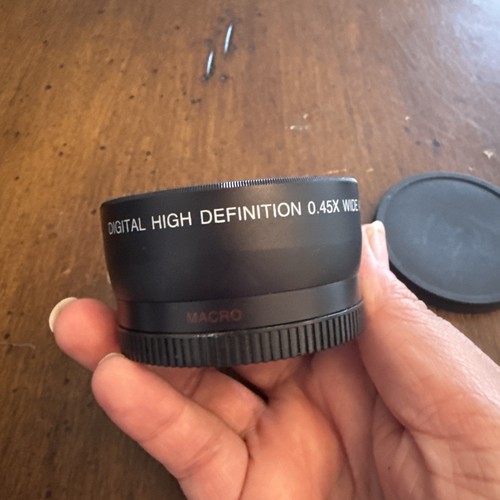 0.45X Magnification High-Definition Wide Angle Macro Lens for 49mm Mount Camera - Picture 2 of 3