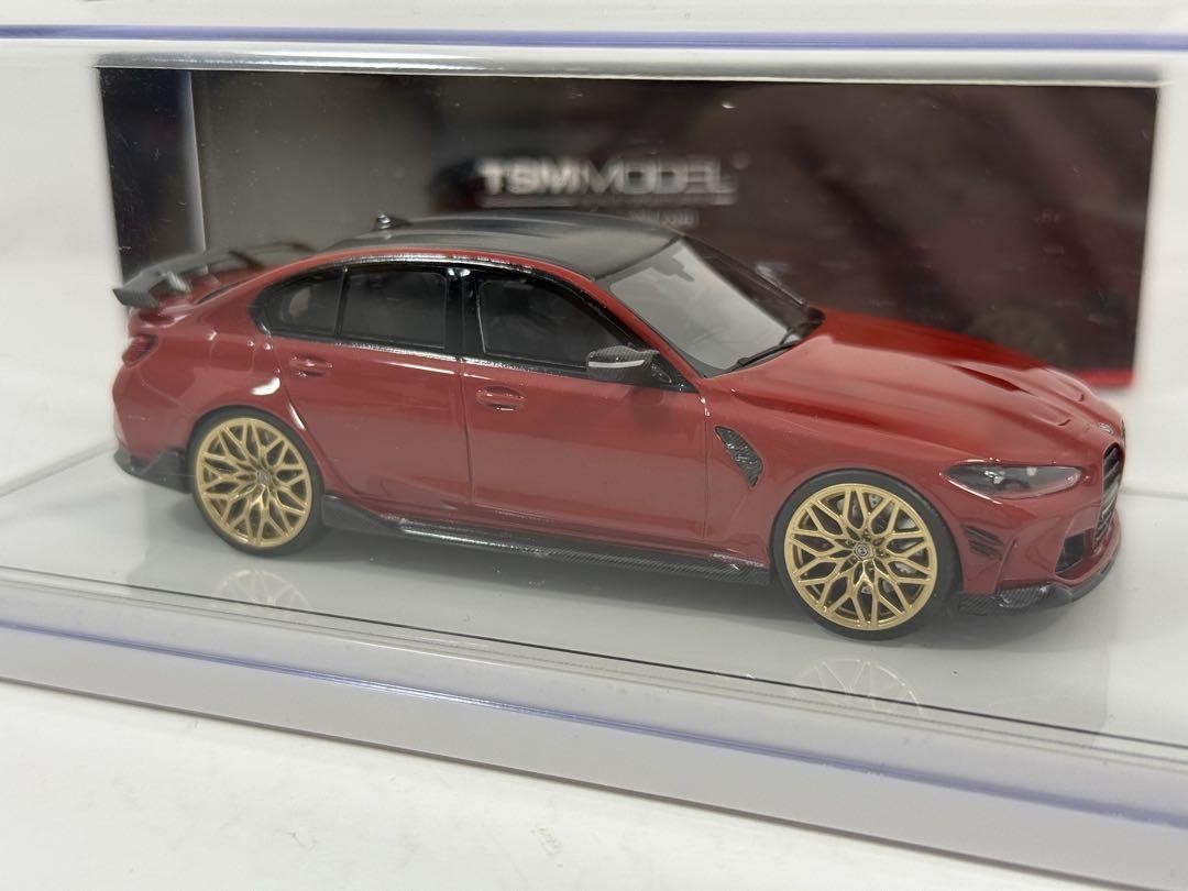 ミニカー 1/43 TSM BMW M3 M-Performance G80 Red TSM 1/43 BMW M3 Mパフォーマンス (G80) トロントレッドメタリック