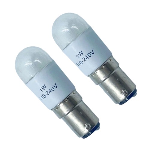 2Pcs Small Screw Bulb Small Pygmy Bulbs 1W Sewing Machine Light Bulb - Picture 6 of 10