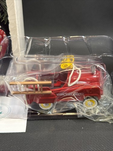 1995 Hallmark Andenken Weihnachtsschmuck Murray Feuerwehrauto Kinderauto #2 MIB - Bild 2 von 5