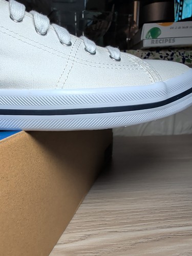 Keds Kickstart Canvas Lace Up Women’s 8 White - Picture 2 of 6