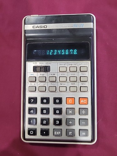 Vintage Calculators CASIO FX-21 Scientific Calculator - Picture 1 of 4