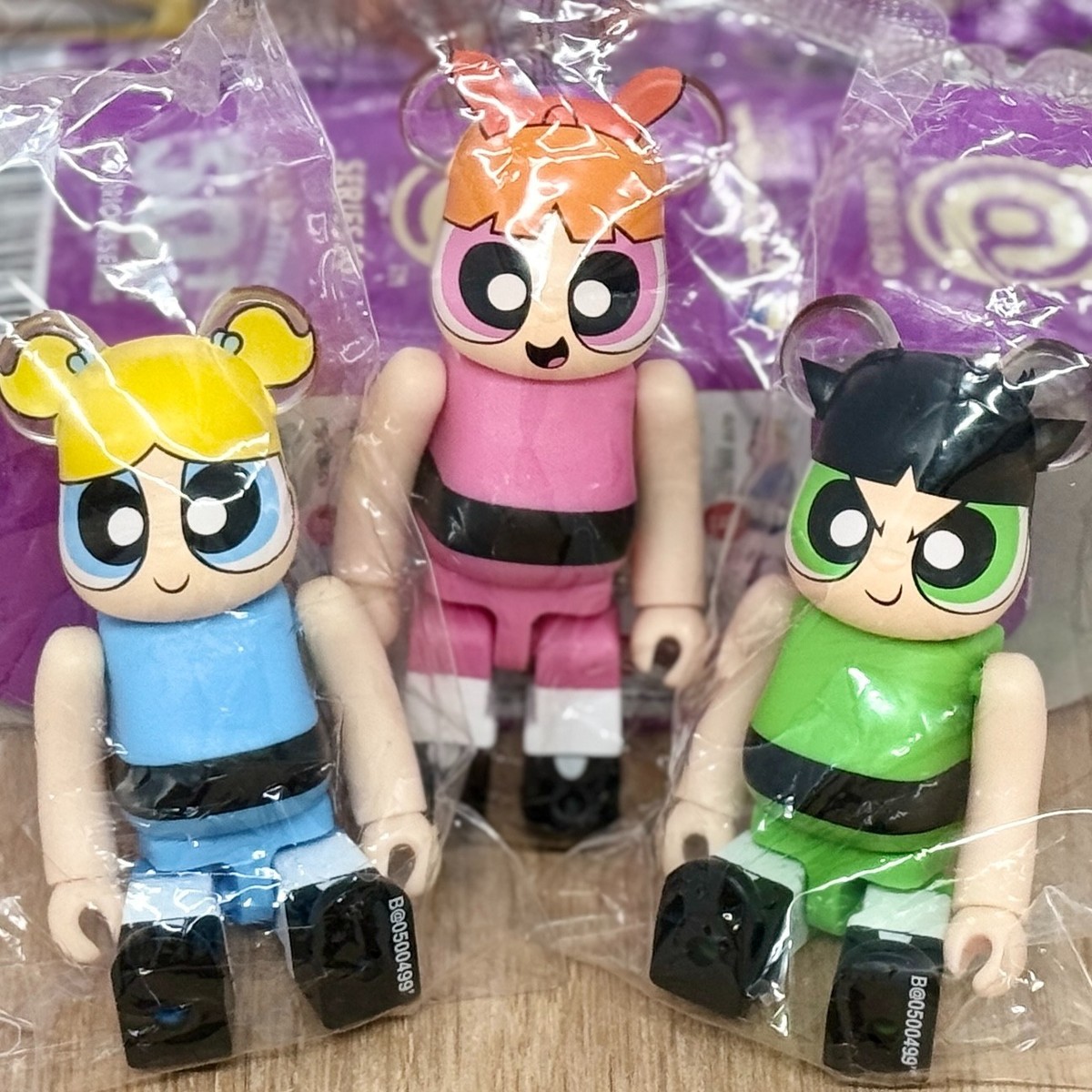 🐻BE@RBRICK Bearbrick100% SERIES 50 HERO The Powerpuff Girls