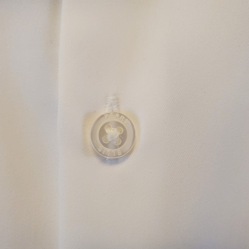 Perry Ellis Total Stretch Mens Sz S Shirt Long Sleeve Button Front White $79 New - Picture 5 of 11