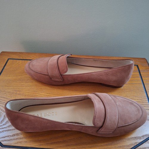 Talbots Ryan Keeper cognacfarbene flache/halbschuhe aus Nubukleder Größe 9,5 W - Bild 13 von 15