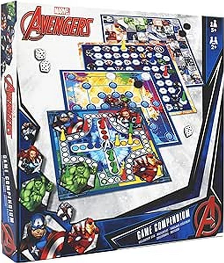 В сборнике игр Cartamundi Marvel Вы найдете 35 игр, включая девять мужских игр Morris, 