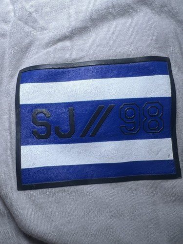 Camiseta De Colección Sean John Para Hombre 4X Azul Estampado Gráfico Manga Corta Tri Color Y2K - Imagen 6 de 8