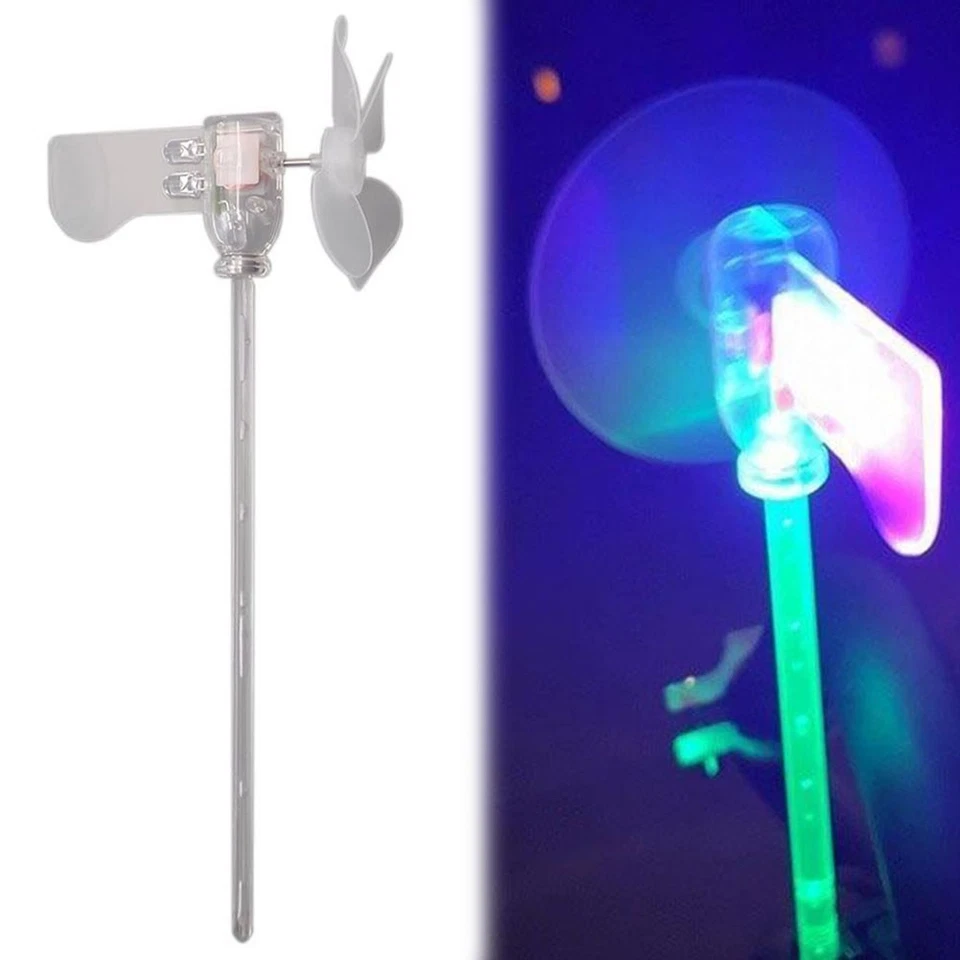 Stylish Wind Power LED Light for Cars and Motorcycles Improve Nighttime Safety - Image 2 of 4