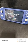 Nintendo Switch Lite HDH-001  - 32GB - Blue Inc Minecraft Game And Charger