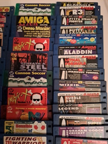 Amiga Spiele und Software 173 Disc Konvolut Amiga Power Amiga Action und mehr - Bild 6 von 17