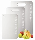 Titanium Cutting Board Set of 3, 100% Pure Titanium Cutting Boards for Kitchen,