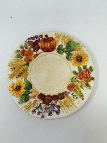 Yankee Candle Smal Jar Shade Topper & Underplate Pumpkin Apple Corn Autumn - Picture 8 of 11