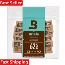 Efficient 62% RH Moisture Absorbers - 10 Pack for Optimal Humidity Control
