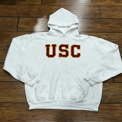 Vintage USC Trojaner Hoodie Herren L (fällt groß aus wie XL) Russell Athletics 90er LESEN!
