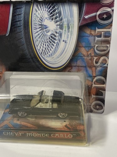 2004 Hot Wheels Whips Team Baurtwell Old School Black Chevy Monte Carlo - Picture 3 of 24