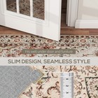 HOMCOM Machine Washable Area Rug 5x7, Non-Slip Floor Carpet, Mixed-Brown — photo 8