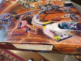 LEGO LIFE ON MARS 7317 Aero Tube Hangar - 100% complete w/ box and manual