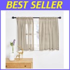 Elegant European Flax Window Treatment