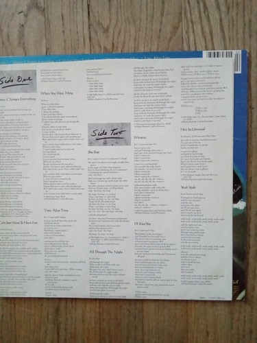 Cyndi Lauper She's So Unusual Vinyl LP 1983 Portrait Records FR 38930 (Coller) - Picture 5 of 5
