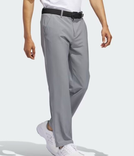 Pantaloni Adidas Standard Ultimate365 Uomo Golf Grigio Erica Nuovi con etichette Taglia 30x32 - Foto 3 di 5