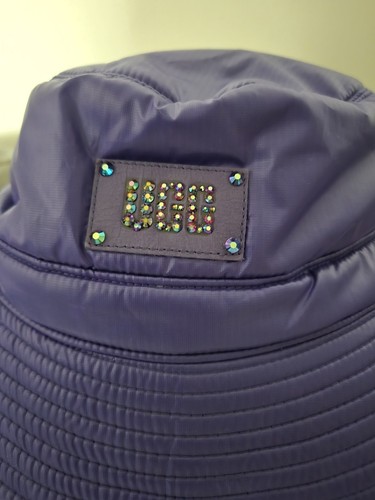 NUEVO CON ETIQUETAS UGG Bucket Hat - Púrpura Personalizado Bling Logo - Imagen 3 de 7