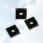 3pcs Kühlkörper Aluminium-Kühlkörper Kühler-Kühler-Kit für MK7 / (schwarz)