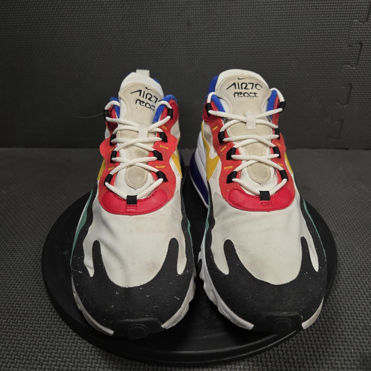 Nike Air Max 270 React Bauhaus Multicolor Men\'s Sz 7.5 Athletic Shoes AO4971-002 Nike Air Max 270 React Bauhaus Men main image 3