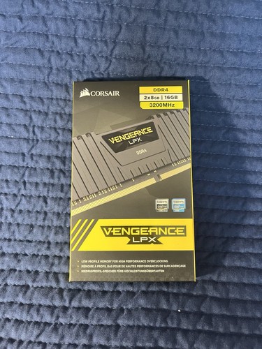 CORSAIR Vengeance LPX 16GB (2 x 8GB) DDR4 3200MHz Desktop Memory - In Box