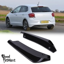 Für VW Polo 9N Cupra R Heckspoiler Heckstoßstange Lippe Splitter Flap Diffusor