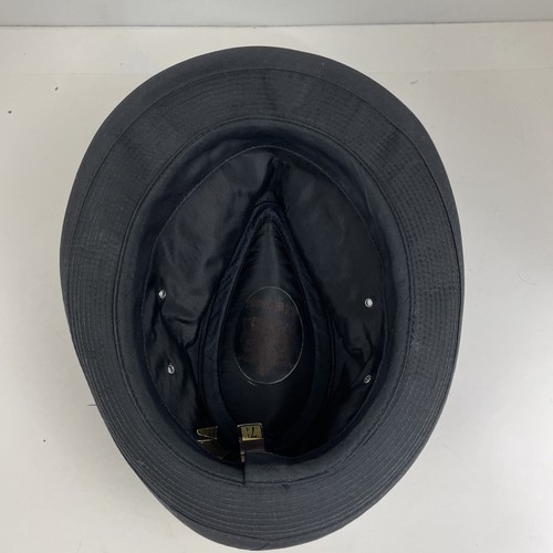 Mens Fedora Hat size 7 1/4 Black by United Hatters, Cap and Millinery - Picture 6 of 10