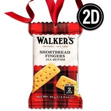 Walkers Shortbread Acrylic Christmas Ornament Butter Cookie Biscuit Gift 195