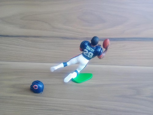 Figura abierta NFL Kenner Dennis Gentry Chicago Bears 1990 alineación inicial - Imagen 2 de 2