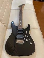 FERNANDES STJ Limited Edition Black SSH Electric Guitar Used From Japan