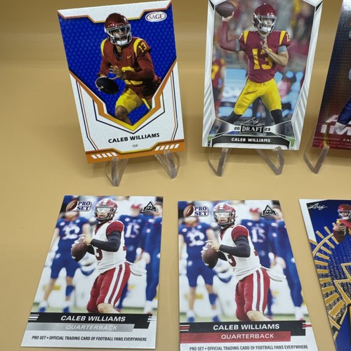 Caleb Williams Football Karten Lot 13 mit 11 Rookies - Chicago Bears QB - Bild 2 von 6