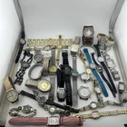 Vintage Men’s & Ladies Estate Junk Watch Lot Quartz Watches - SOLD AS IS