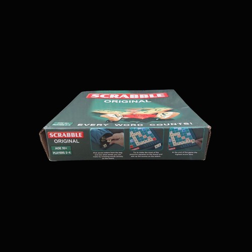 Complete Age 10+ Scrabble Original for 2-4 Players - Great for Holiday / Travel - Picture 5 of 11