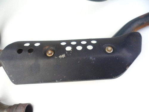 COPPIA COLLETTORI SCARICO CURVE MARMITTA MOTORE APRILIA PEGASO 650 GA 1996 - Imagen 2 de 10