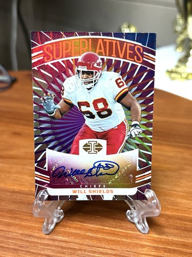 2024 Panini Illusions - Superlatives Will Shields Auto #S-WSS