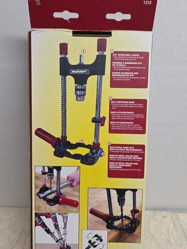 Milescraft 1318 DrillMate Portable Drill Press - Drill Guide Attachement - New - Picture 8 of 12