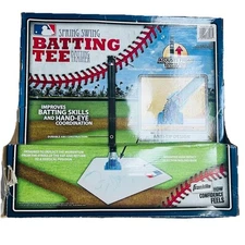 New Franklin Sports Adjustable Batting Tee Baseball Spring Swing Youth Ages 5+