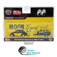 M2 Machines 164 1953 Vw Beetle Deluxe U.s.a. Model Trailer