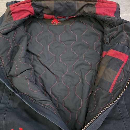 Under Armour Men Vest Jacket Full Zip Heavy Canvas Black Quilted Lining XL - Picture 10 of 12