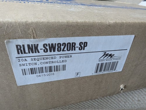 Middle Atlantic RLNK-SW820R-SP New in open box - Picture 3 of 10
